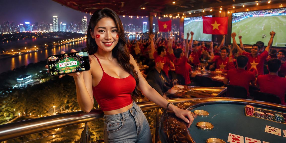 Người chơi thể hiện kỹ năng game bài tại Hà Nội trong không gian casino hiện đại